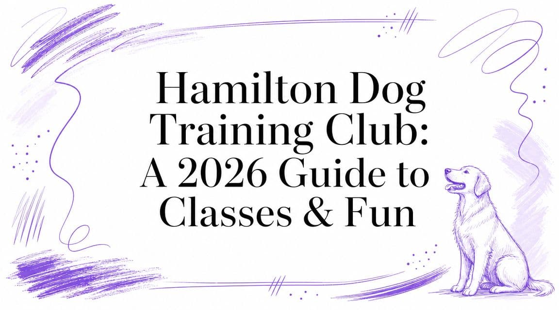 Hamilton Dog Training Club: A 2026 Guide to Classes & Fun