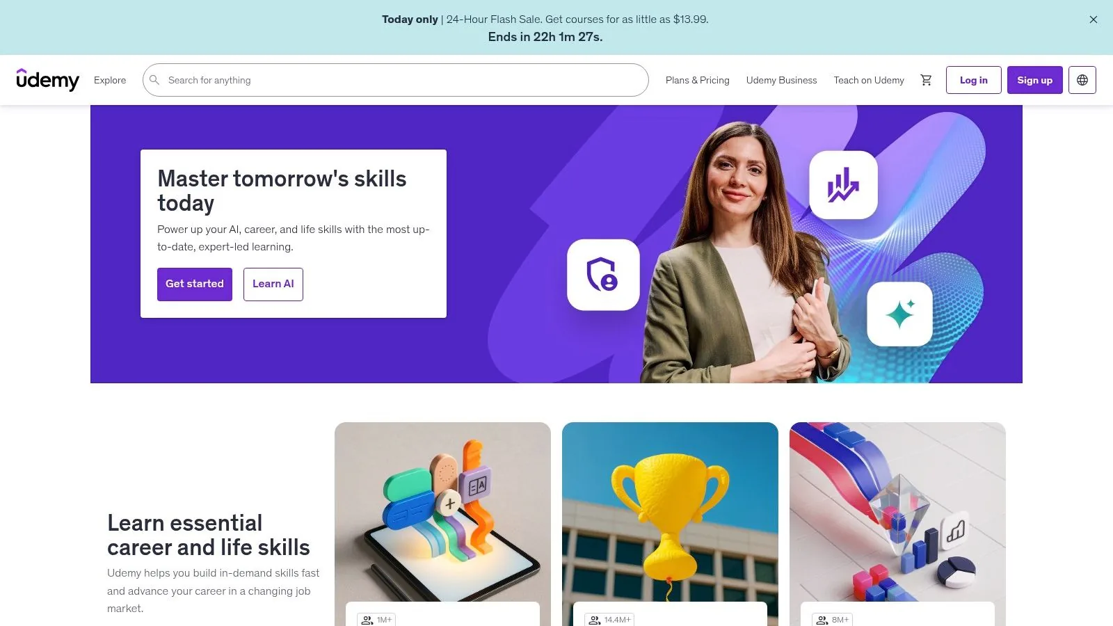 Udemy platform