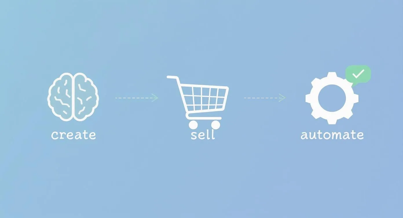 Infographic about what are digital downloads