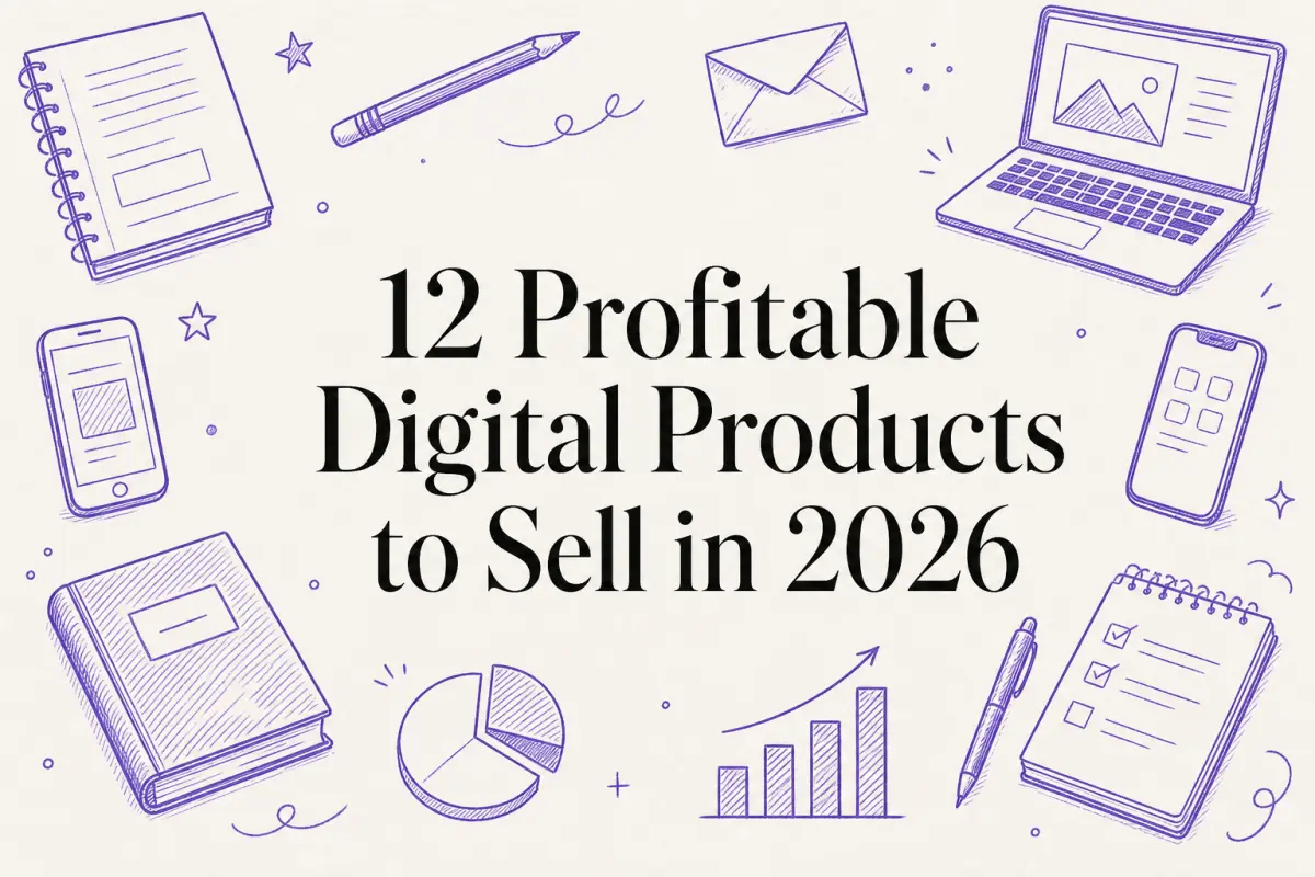 12 Profitable Digital Products to Sell in 2026 (With Examples)