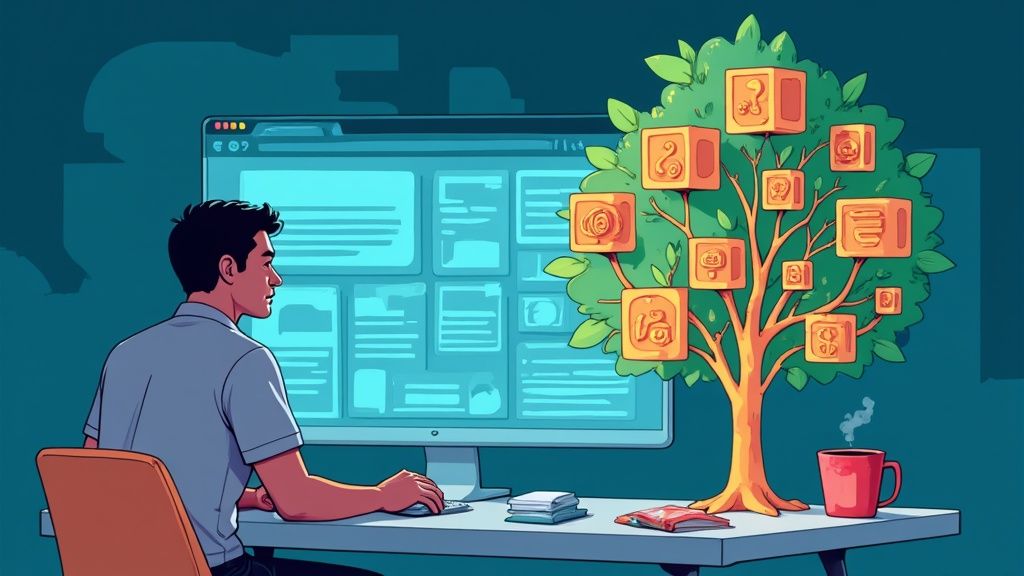 Odkryj sprawdzony proces, jak tworzyć i monetyzować bazy wiedzy. Praktyczny poradnik dla twórców, który pomoże Ci zamienić wiedzę w dochód.