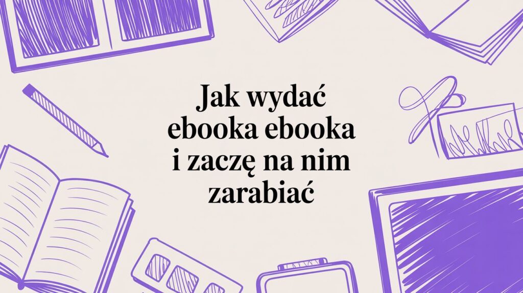 Chcesz wiedzieć, jak wydać ebooka? Odkryj nasz praktyczny poradnik, który przeprowadzi Cię od pomysłu, przez pisanie, aż po skuteczną sprzedaż online.