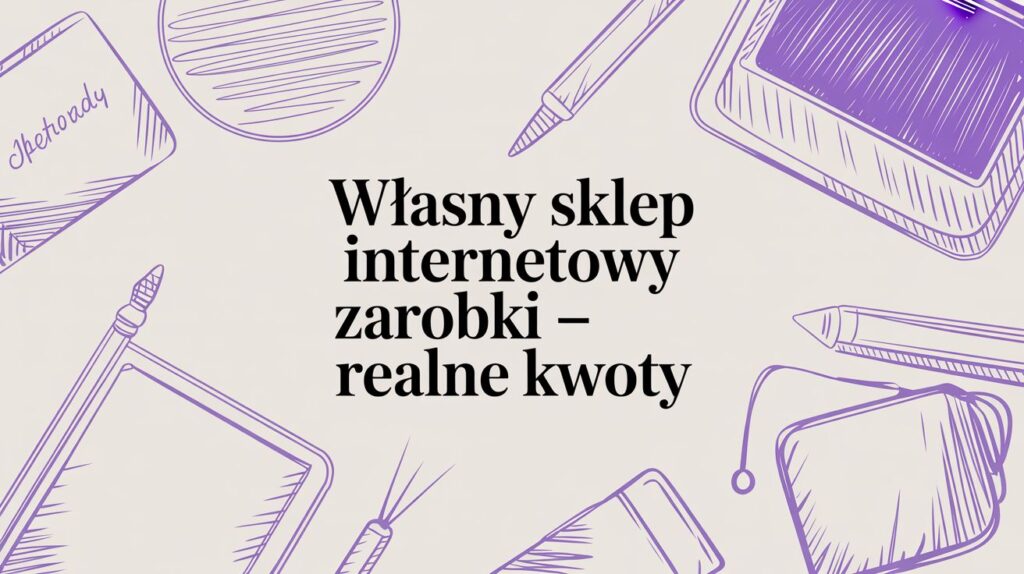 Własny sklep internetowy zarobki: sprawdź, ile realnie można zarobić, jakie czynniki wpływają na zysk i jak skutecznie sprzedawać produkty cyfrowe.