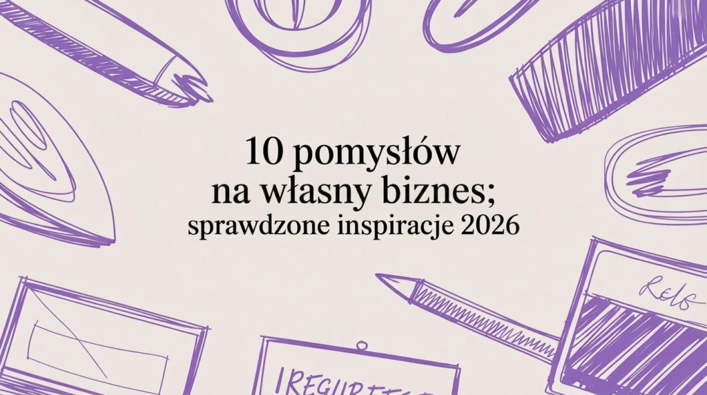 Szukasz inspiracji? Odkryj pomysły na własny biznes - 10 rentownych propozycji online i offline na 2026 rok.