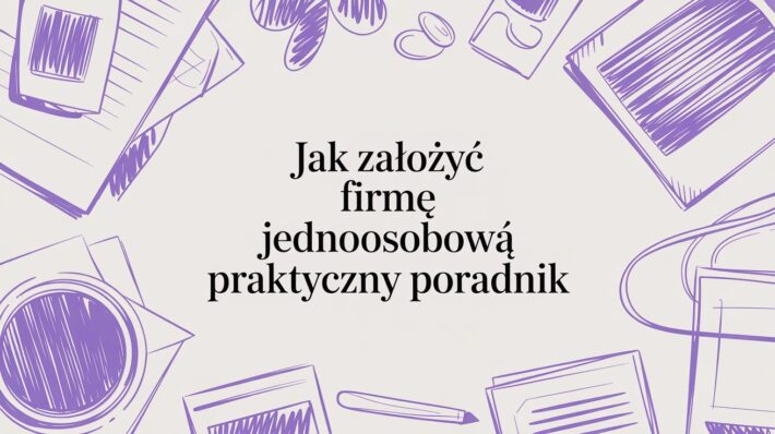 Chcesz wiedzieć, jak założyć firmę jednoosobową? Odkryj nasz praktyczny poradnik, który przeprowadzi Cię przez formalności, podatki i ZUS bez zbędnego stresu.
