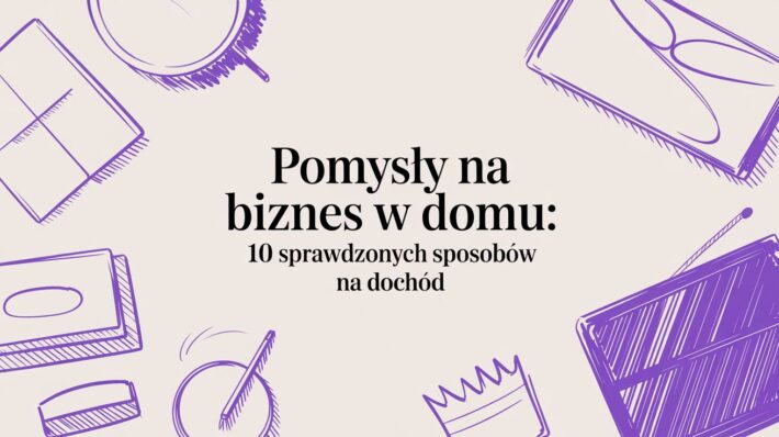 Poznaj pomysły na biznes w domu i wybierz 10 praktycznych, sprawdzonych sposobów na dodatkowy dochód w 2025 roku.