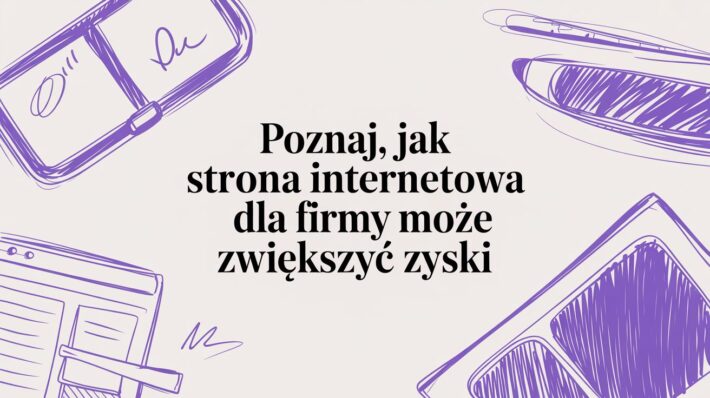 Dowiedz się, jak strona internetowa dla firmy przyciąga klientów i generuje zyski. Przewodnik krok po kroku.