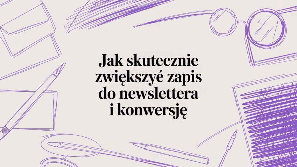Odkryj skuteczne strategie na zapis do newslettera. Dowiedz się, jak tworzyć lead magnet, optymalizować formularze i budować relacje z subskrybentami.