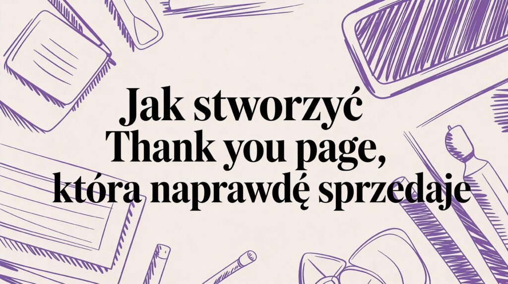 Odkryj czym jest thank you page i jak ją wykorzystać do zwiększenia sprzedaży i budowania lojalności. Praktyczne strategie i przykłady dla twórców.