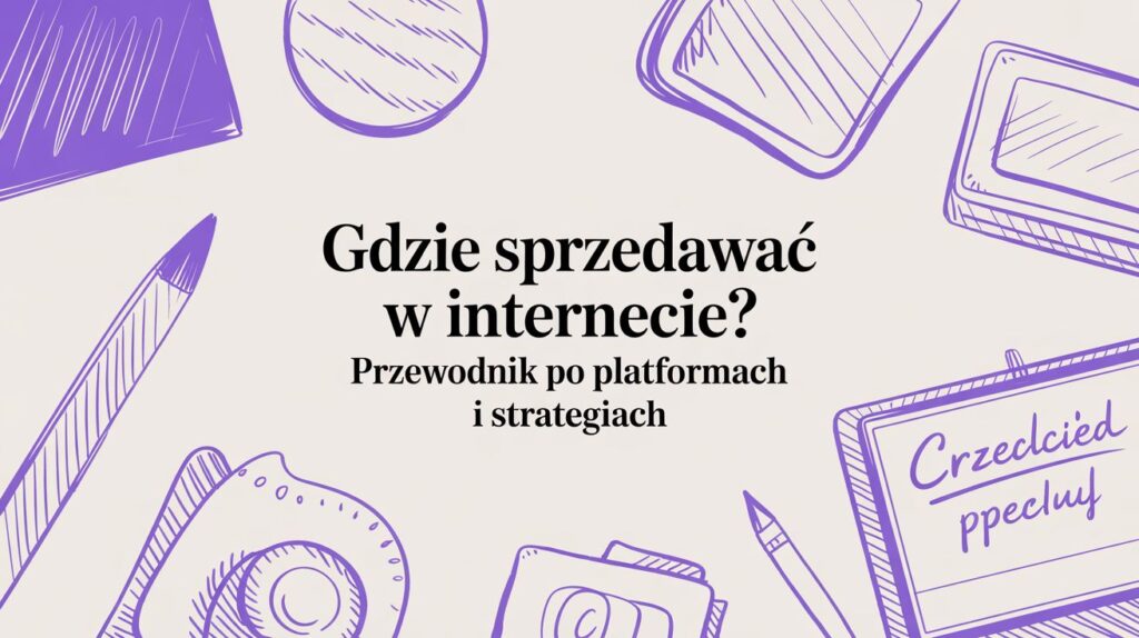 Zastanawiasz się, gdzie sprzedawać w internecie? Ten przewodnik pomoże Ci wybrać najlepsze rozwiązanie, od marketplace po własną platformę do kursów i e-booków.