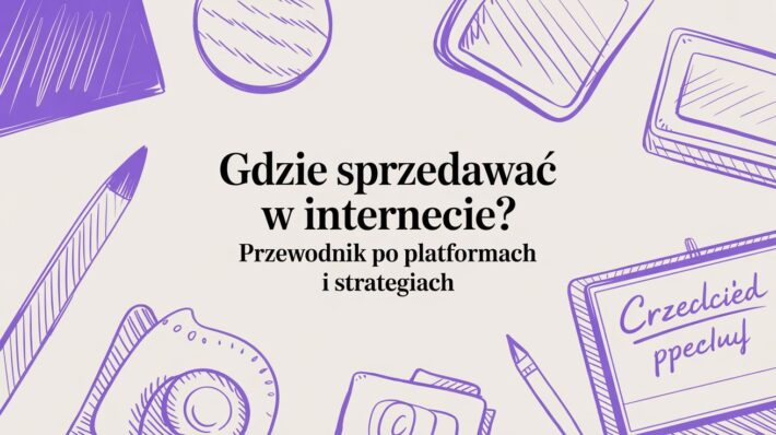 Zastanawiasz się, gdzie sprzedawać w internecie? Ten przewodnik pomoże Ci wybrać najlepsze rozwiązanie, od marketplace po własną platformę do kursów i e-booków.