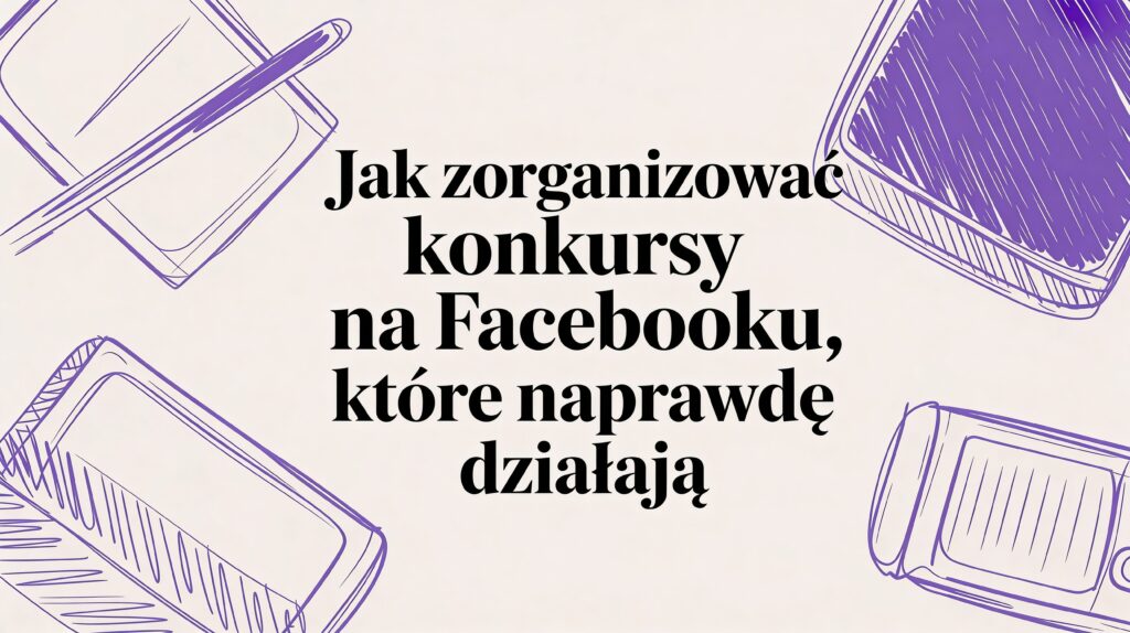 Dowiedz się, jak organizować skuteczne konkursy na Facebooku. Odkryj strategie, które zwiększą zasięg i zaangażowanie bez łamania regulaminu.