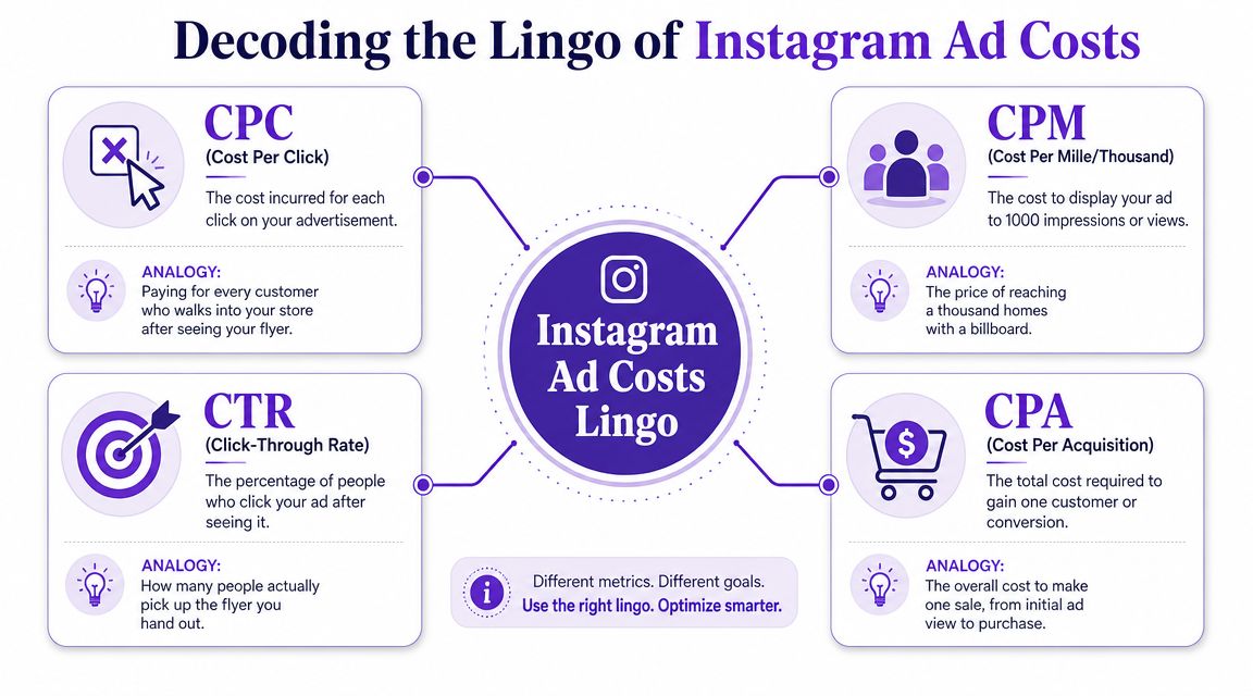 Decoding the Lingo of Instagram Ad Costs