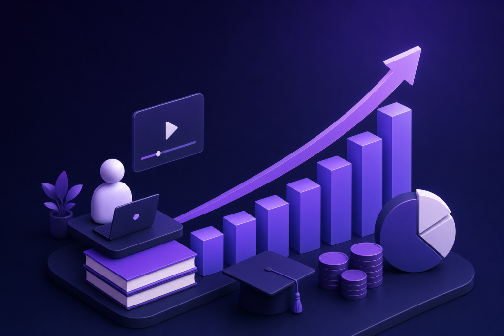 thinkific price increase 2026 — courses editorial illustration